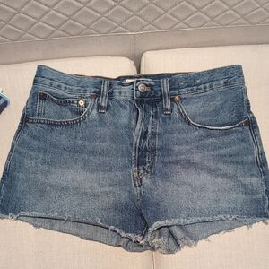 Madewell Blue Jean Shorts Size 28